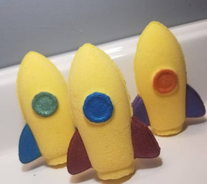 Rocket Ship Bath Bomb