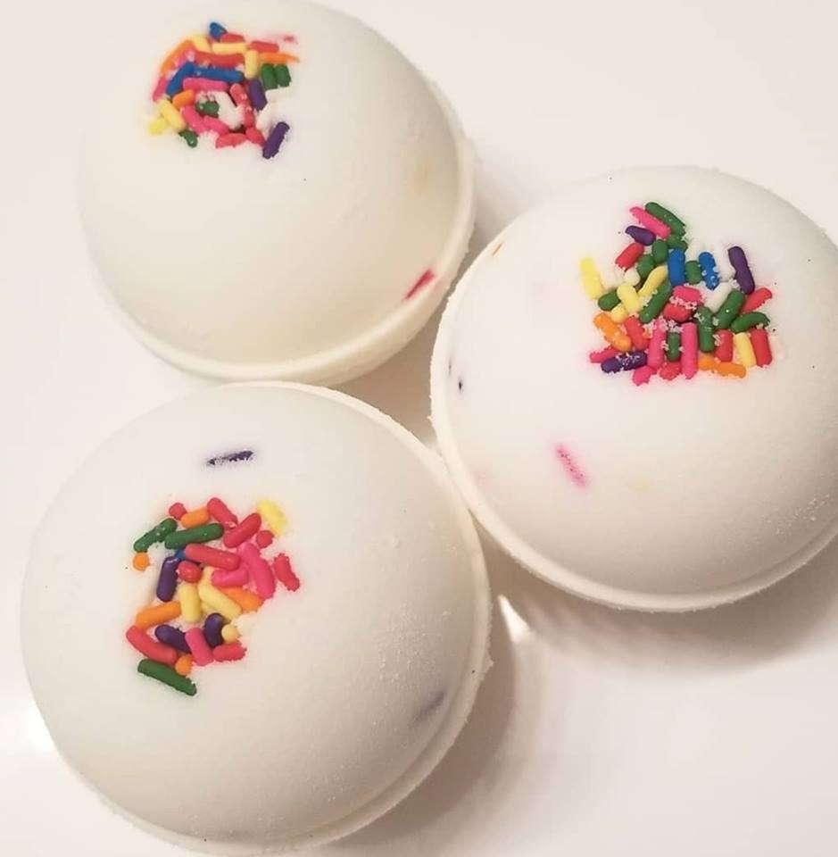 Birthday Cake Bath Bomb