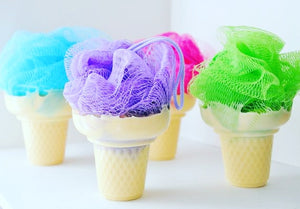 Ice Cream Cone Loofah Soap